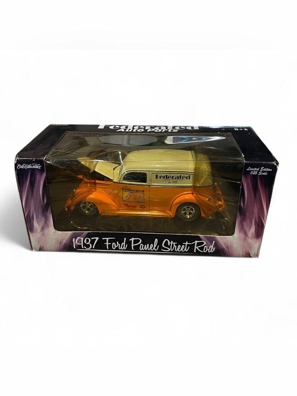 Federated Auto Parts 1/25 Scale 1937 Ford Panel Street Rod Diecast Car Raybestos
